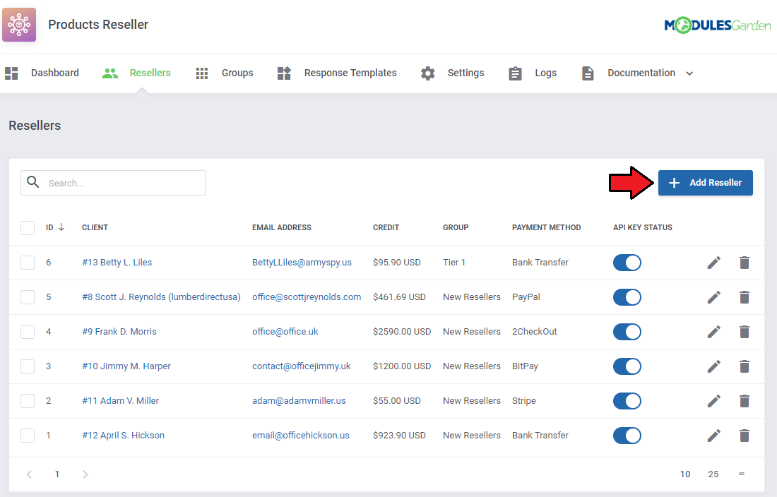 Existing Resellers: WHMCS Products Reseller Module - EasyDCIM Documentation