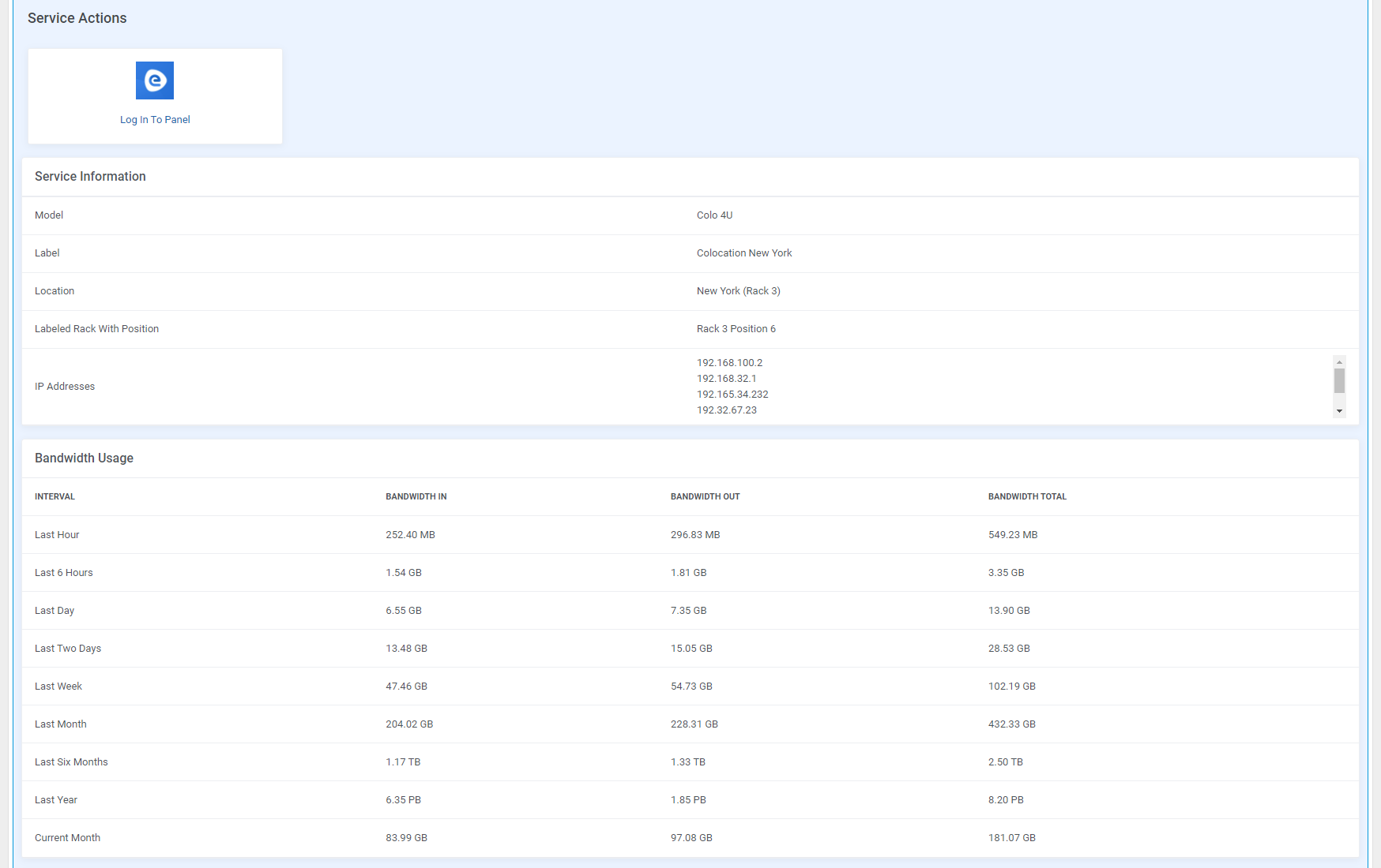 EasyDCIM Colocation For HostBill Module - Screenshot 6