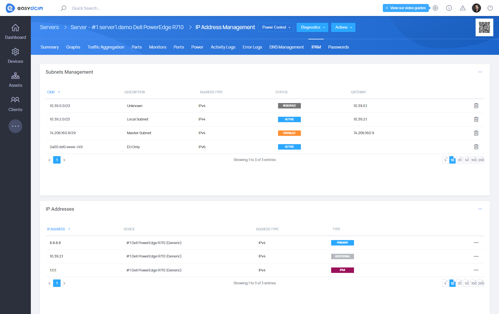 IP Address Management For EasyDCIM Extension - Screenshot 5