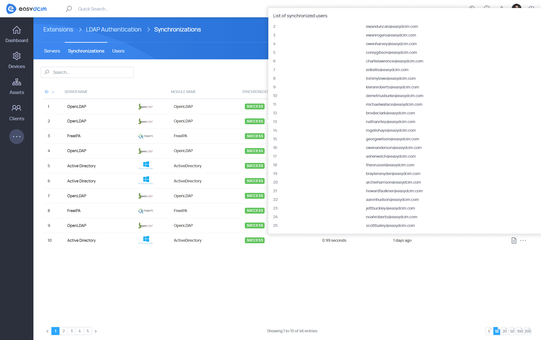 LDAP Authentication For EasyDCIM Extension - Screenshot 10