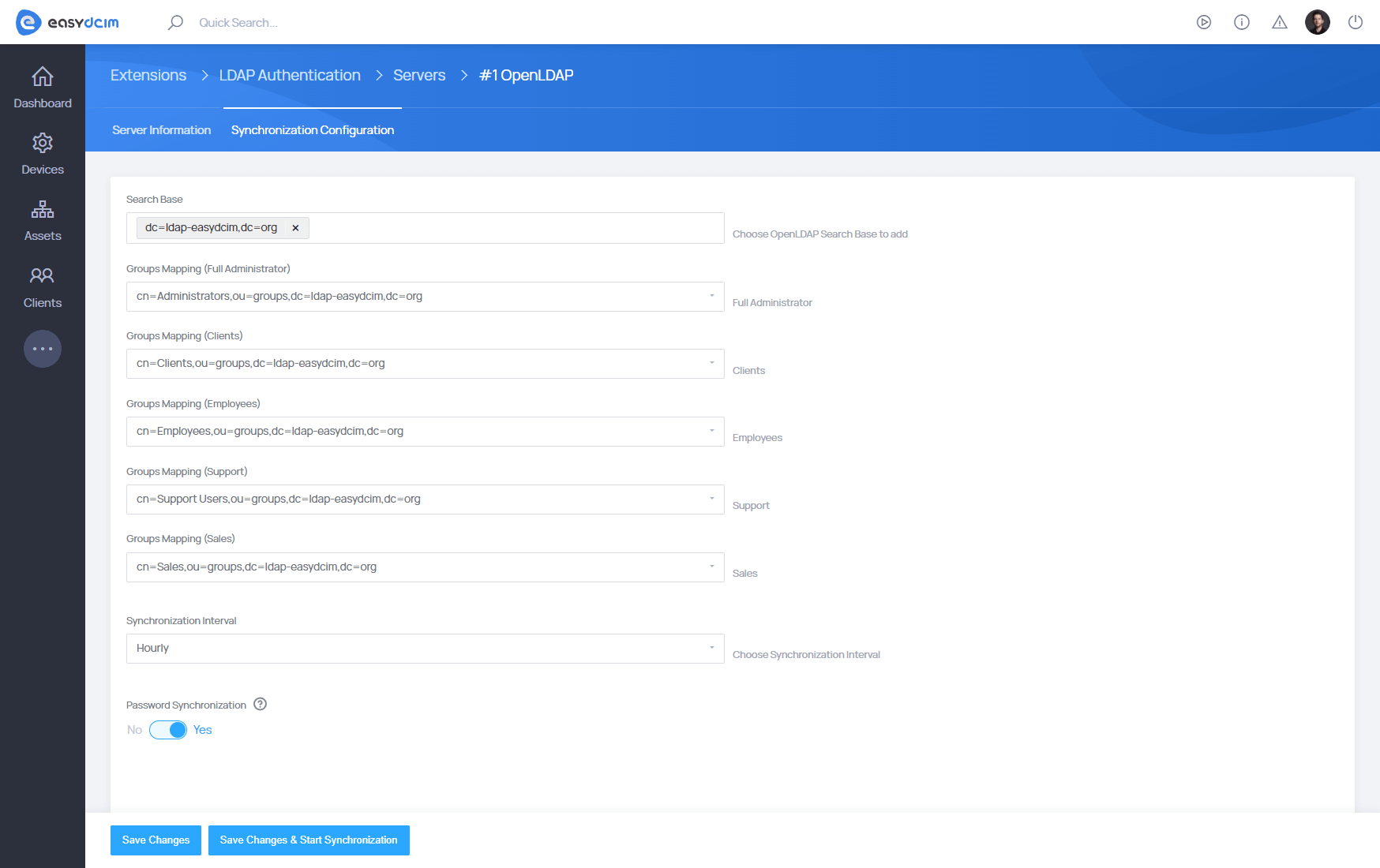 LDAP Authentication For EasyDCIM Extension - Screenshot 6