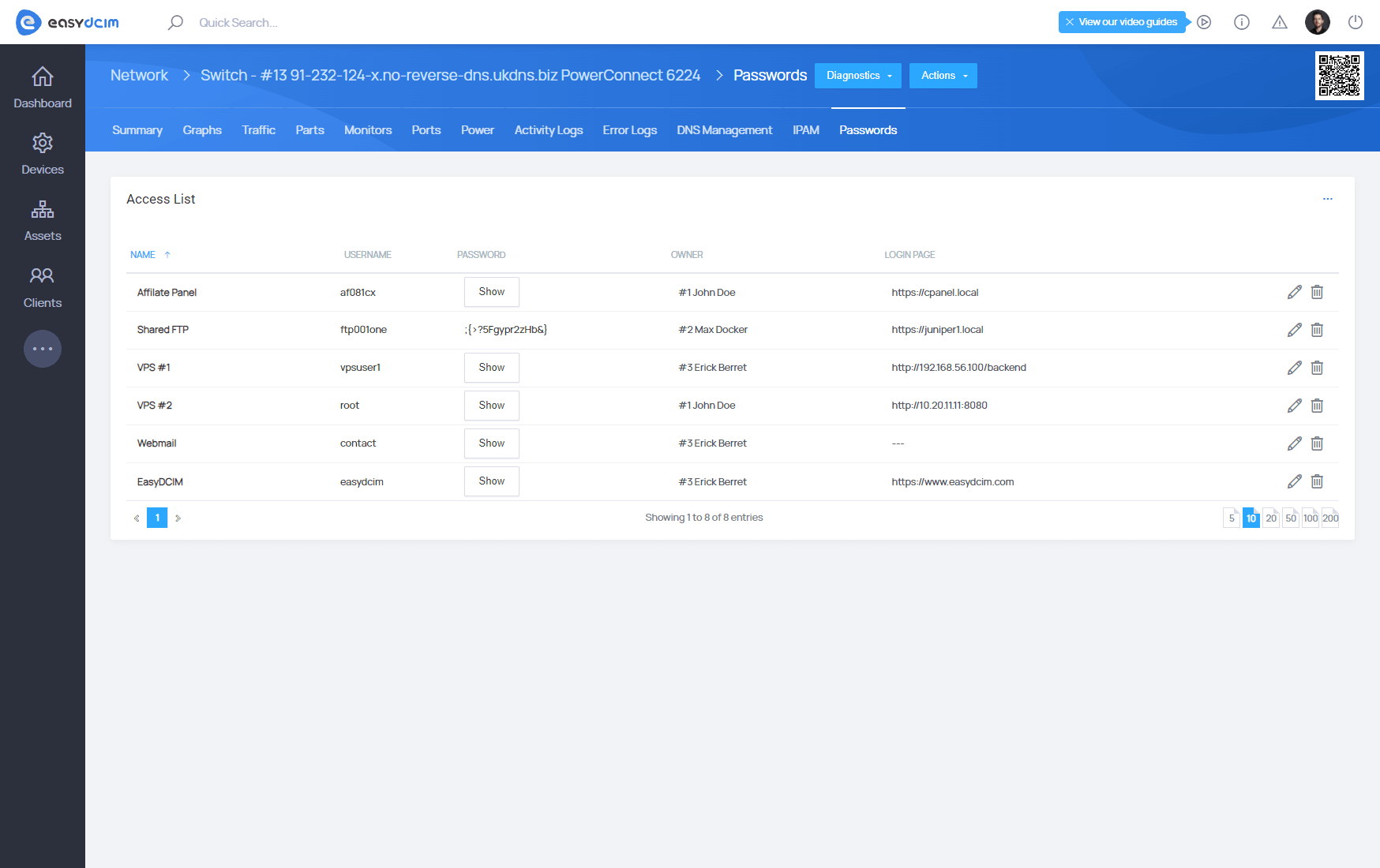 Password Management For EasyDCIM Extension - Screenshot 3