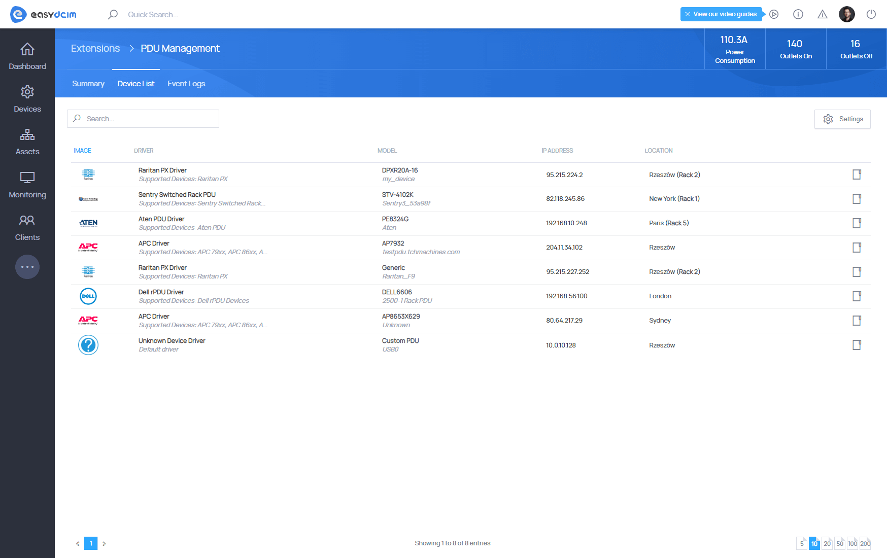 PDU Management For EasyDCIM Extension - Screenshot 2