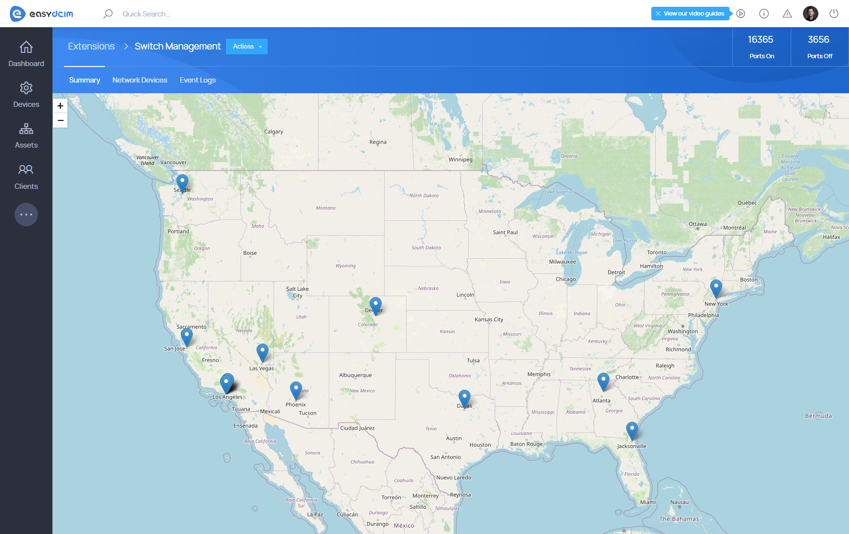 Switch Management For EasyDCIM Extension - Screenshot 1