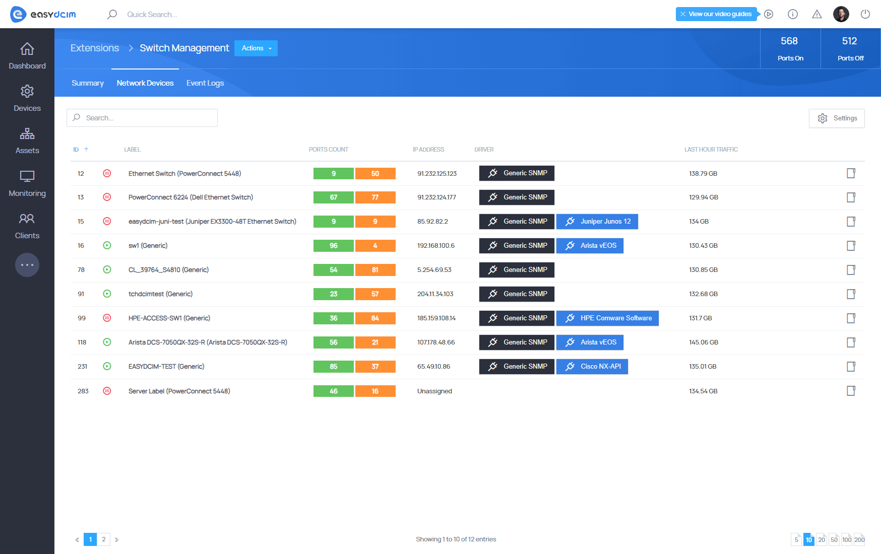 Switch Management For EasyDCIM Extension - Screenshot 2